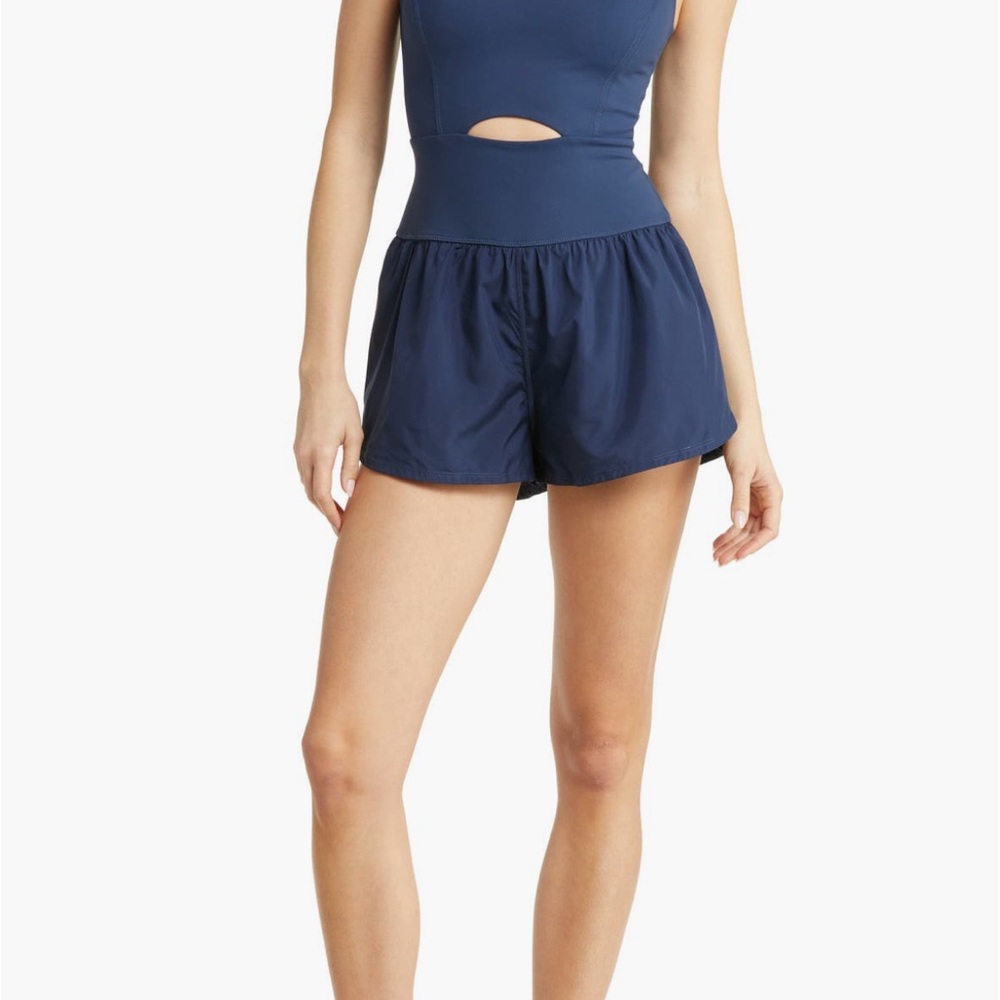 Women's Navy Blue Shorts